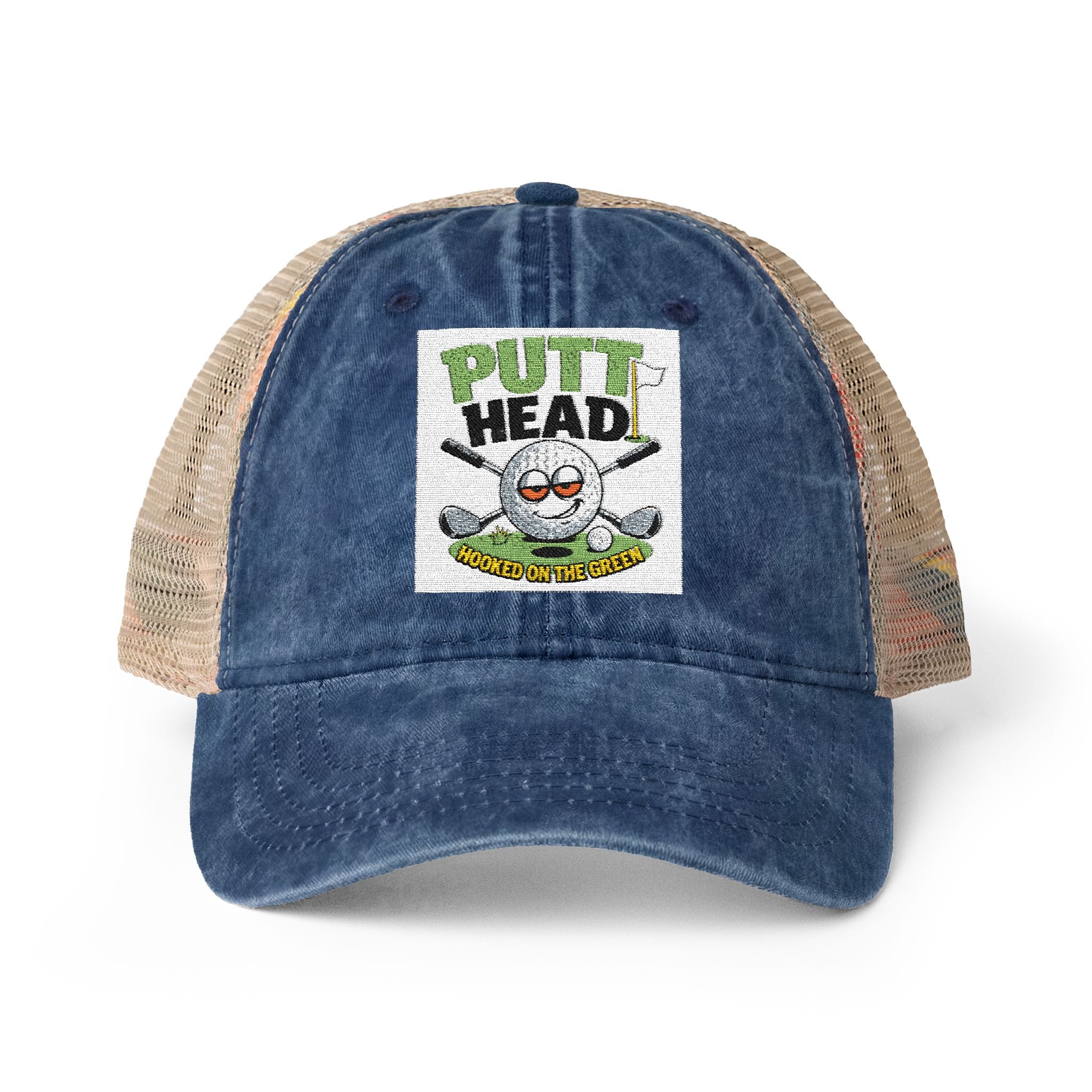 Women's Washed Mesh-Back Cap