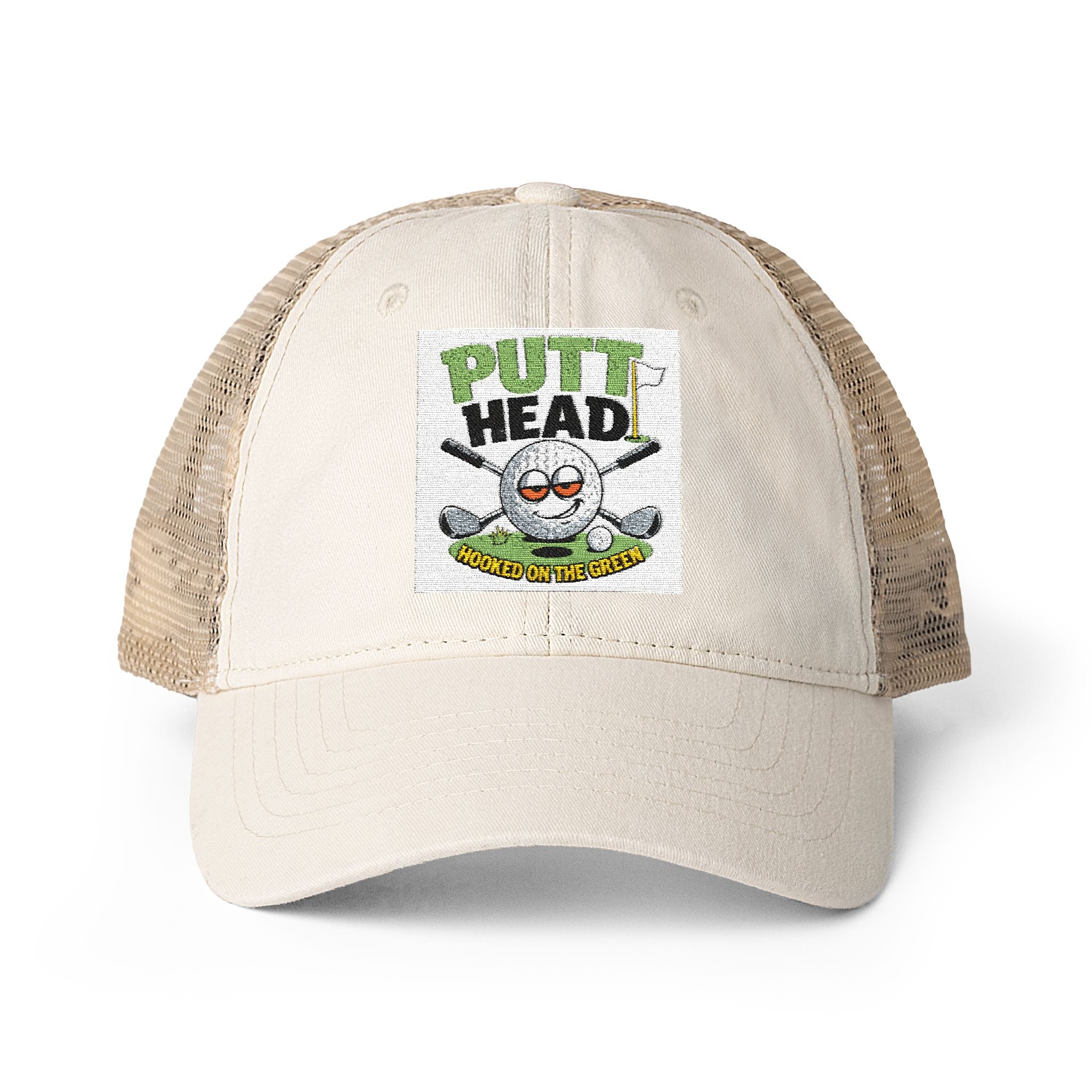 Women's Washed Mesh-Back Cap