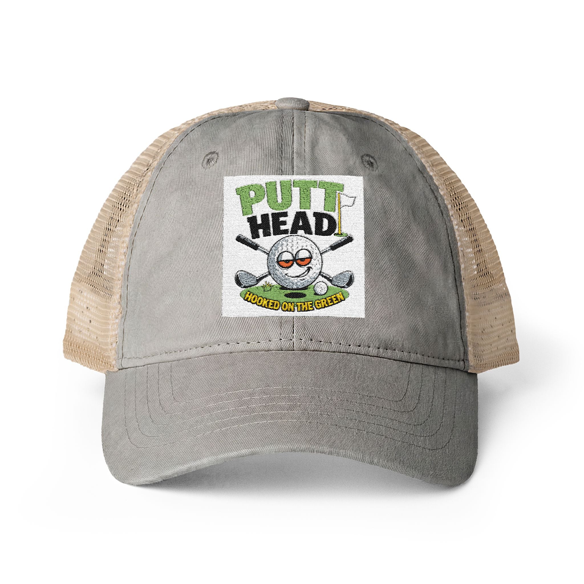 Women's Washed Mesh-Back Cap