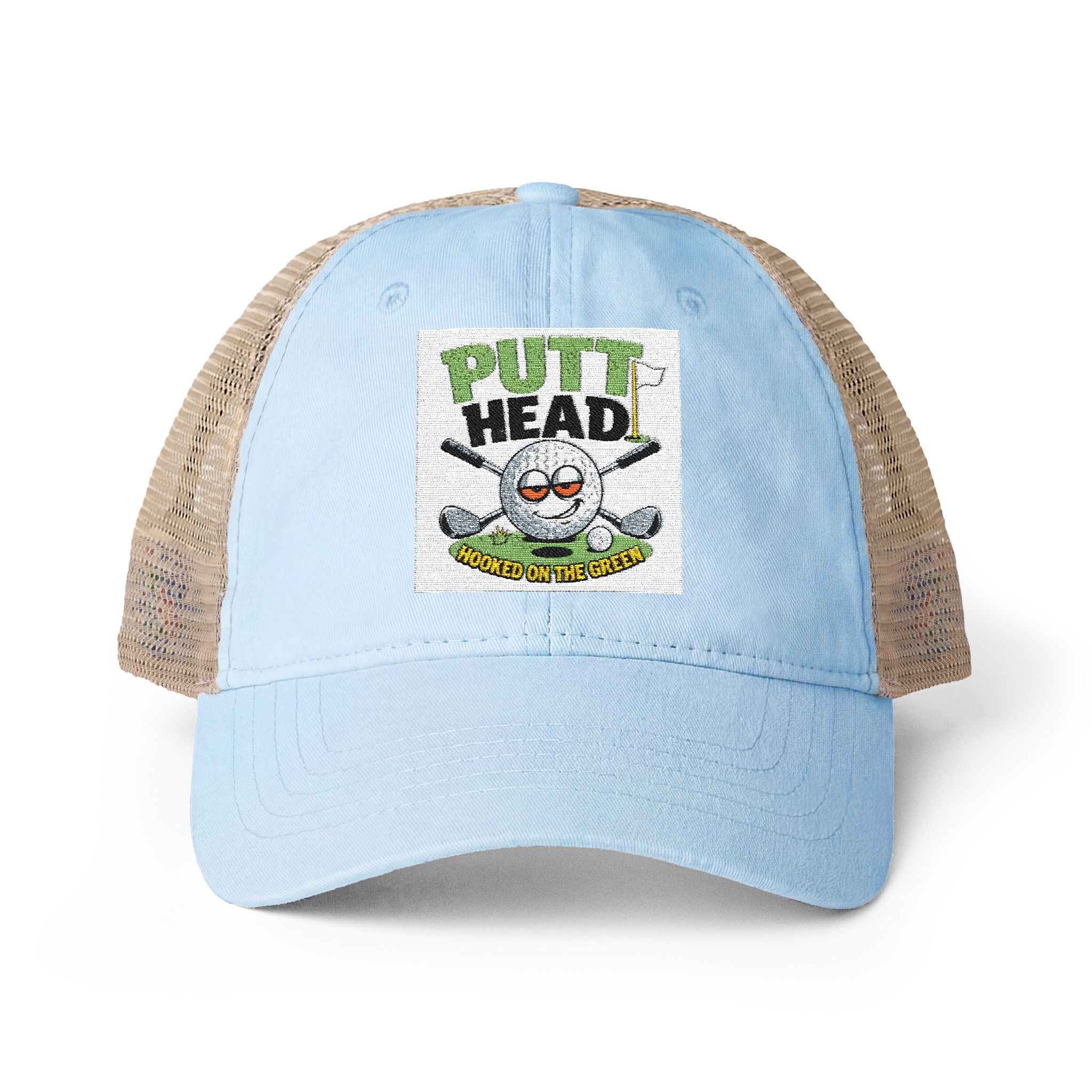 Women's Washed Mesh-Back Cap