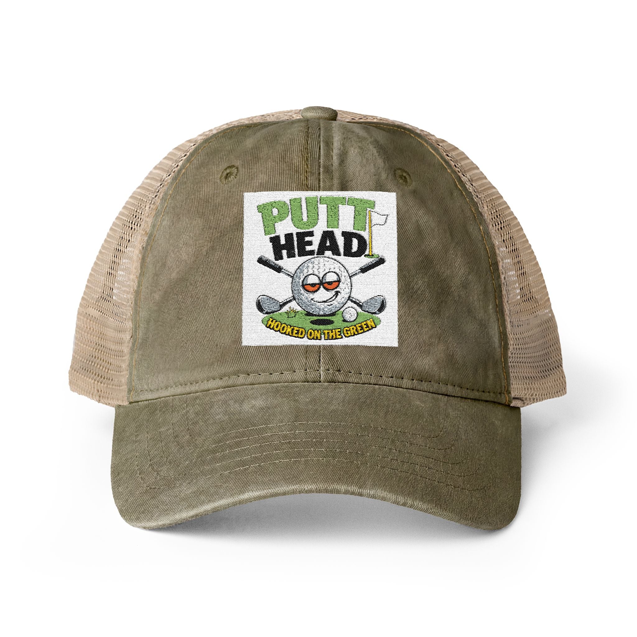 Women's Washed Mesh-Back Cap