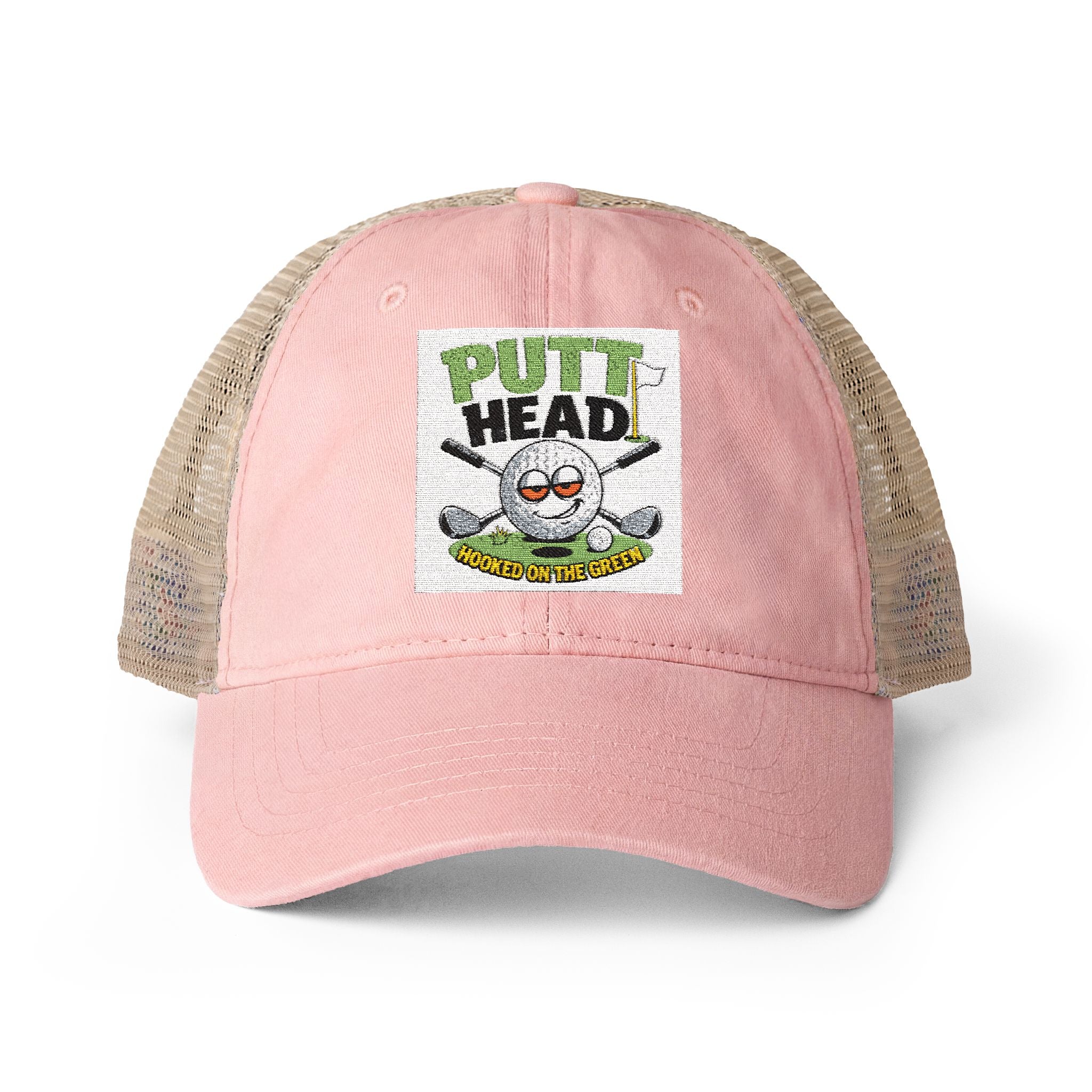 Women's Washed Mesh-Back Cap