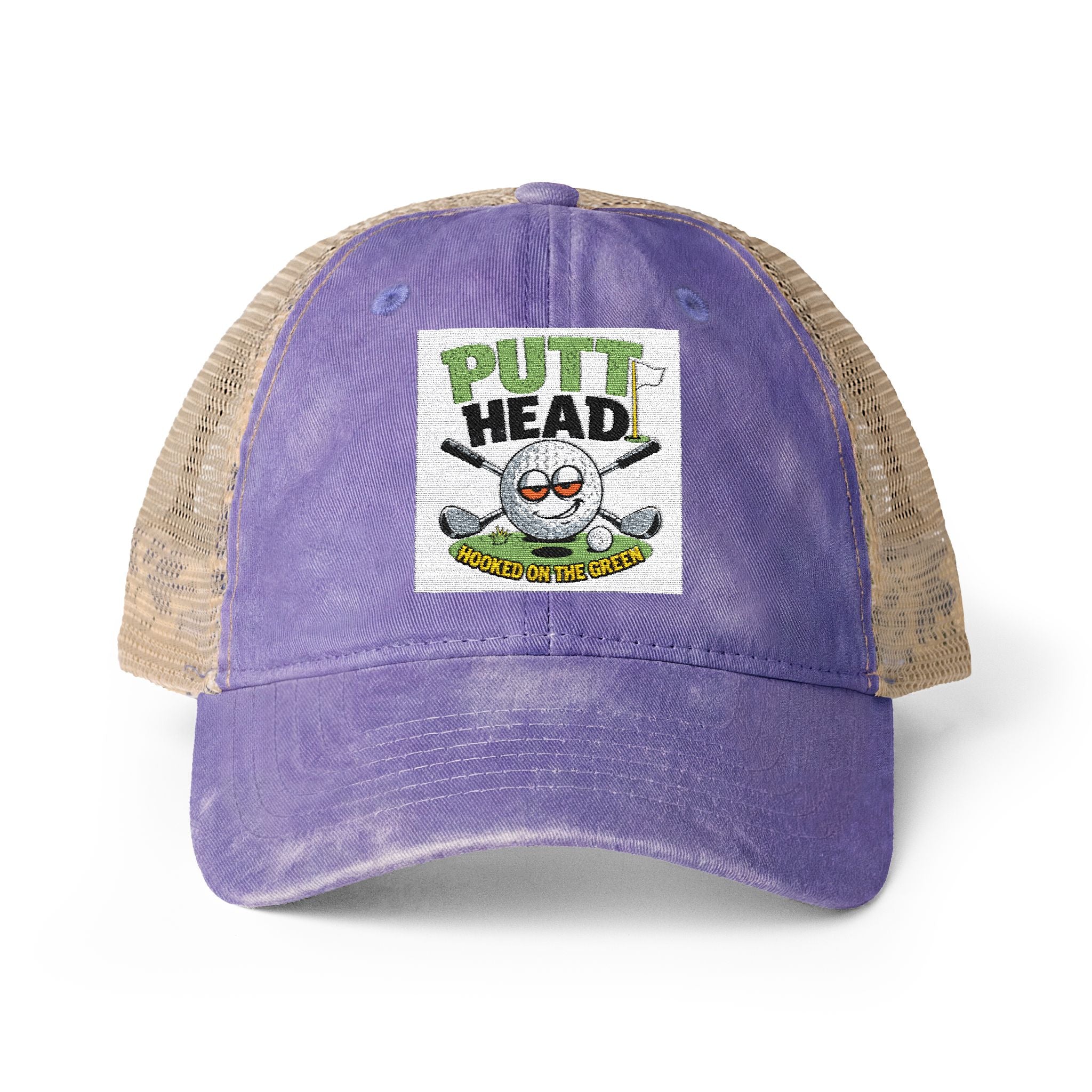 Women's Washed Mesh-Back Cap