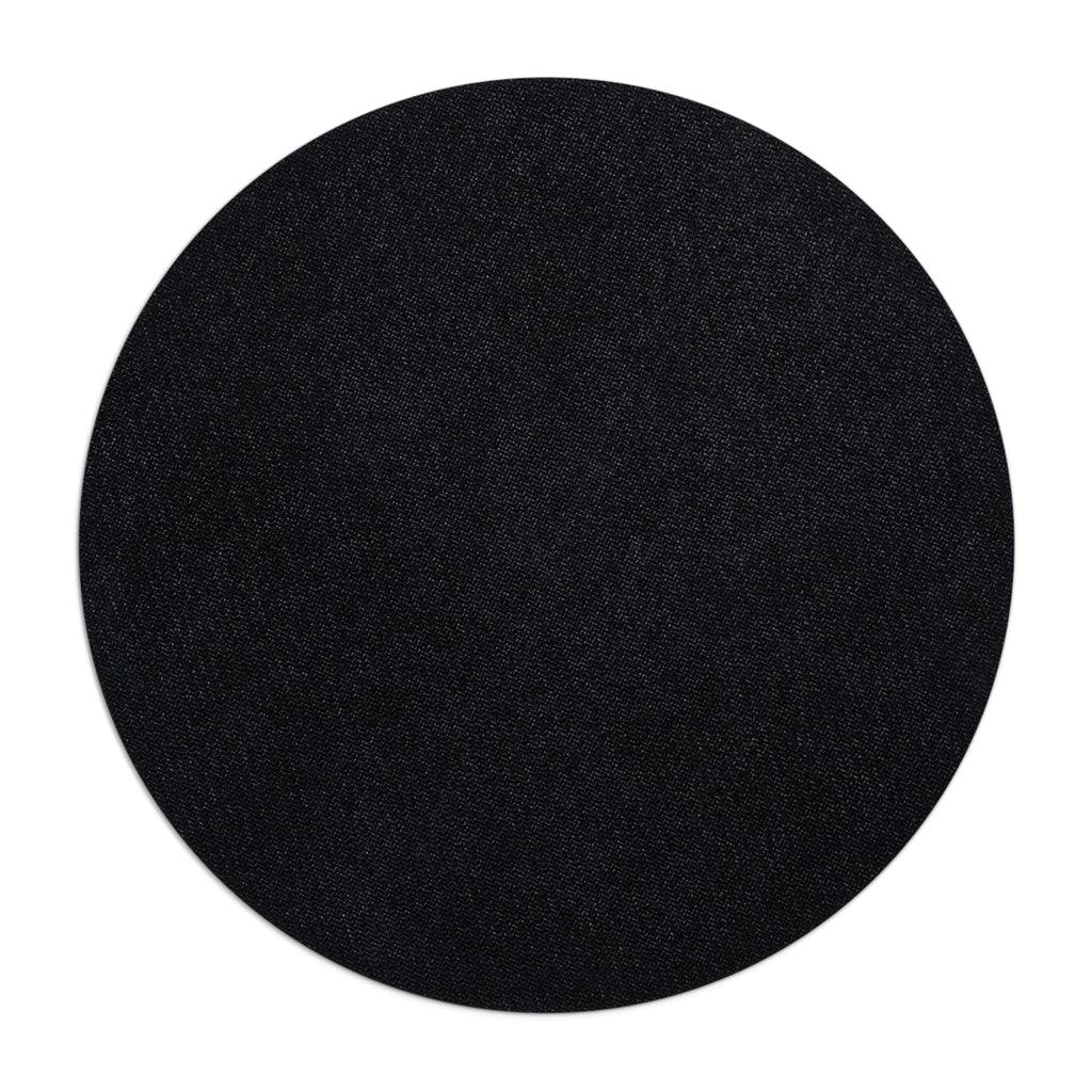 Putt Head Co. golf ball logo Mouse Pad | Hooked on the Green round desk mat